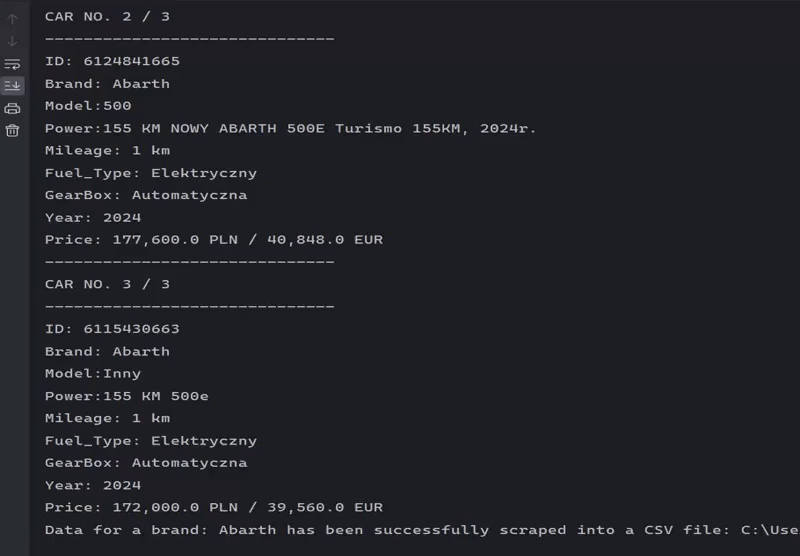 Data Scraping for a Brand